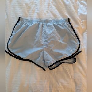 Women's Nike Athletic Running Shorts baby blue size L